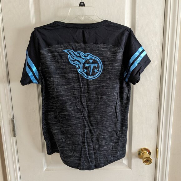 NFL Tennessee Titans Metallic SS Top Sz L - Picture 6 of 6